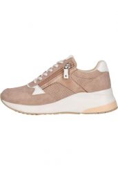 Buty sportowe damskie Whistler Harmonia. Czerwone buty sportowe na co dzień damskie WHISTLER, bez wzorów, z materiału, trekkingowe. Za 268.00 zł.