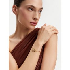 Bransoletka Guess. Żółte bransoletki damskie Guess. Za 149.99 zł.