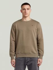 G-Star Bluza w kolorze szarobrązowym rozmiar: L. Brązowe bluzy bez kaptura męskie G-Star, l, z bawełny. Za 166.49 zł.