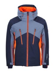 Peak Mountain Kurtka narciarska "Crampon" w kolorze niebiesko-granatowym rozmiar: XXL. Niebieskie kurtki narciarskie i snowboardowe damskie Peak Mountain, m, bez wzorów, bez kaptura, narciarskie. Za 704.47 zł.