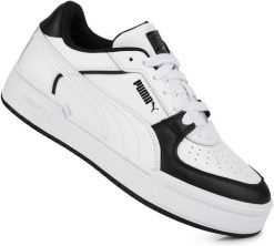 Męskie buty sportowe sneakersy skórzane na codzień PUMA CA PRO RETRO. Białe buty sportowe na co dzień męskie Puma, z materiału, bez zapięcia, trekkingowe. Za 229.00 zł.