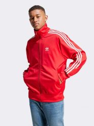 Adidas Kurtka sportowa w kolorze czerwono-białym rozmiar: L. Białe kurtki treningowe męskie Adidas, l, bez wzorów. Za 221.15 zł.
