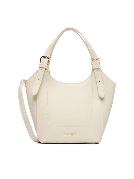 Lasocki Torebka CEO-LSK-M-003-09 Écru. Torebki klasyczne damskie Lasocki, bez wzorów, z materiału, bez dodatków. Za 159.99 zł.