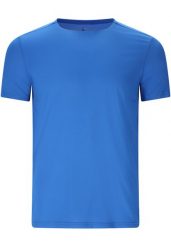 Koszulka techniczna Endurance Waane. Niebieskie t-shirty sportowe męskie Endurance, l, z materiału, bez ramiączek, do biegania. Za 176.50 zł.