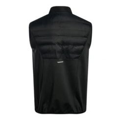 Kurtka puchowa bez rękawów Joma R-Night. Czarne kurtki treningowe męskie Joma, l, bez wzorów, z materiału, do biegania. Za 252.50 zł.