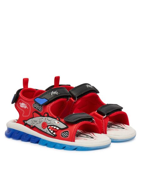 Primigi Sandały AVANT 1481611 Czerwony. Czerwone sandały chłopięce Primigi, ze skóry, bez zapięcia. Za 189.99 zł.