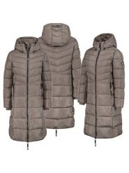 Sublevel Płaszcz pikowany w kolorze szarym rozmiar: S. Szare płaszcze damskie Sublevel, s, bez wzorów. Za 258.52 zł.