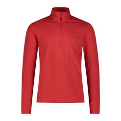 Sweter z półsuwnym kołnierzem CMP. Zielone swetry męskie CMP, bez wzorów, z elastanu, bez kołnierzyka. Za 232.00 zł.