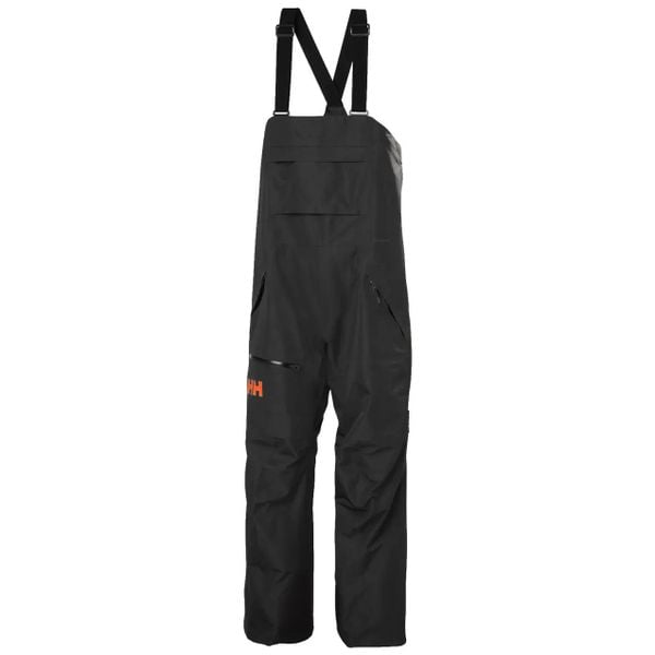 Spodnie narciarskie z szelkami Helly Hansen Elevation Infin Shell. Czarne spodnie materiałowe męskie Helly Hansen, bez wzorów, z puchu. Za 2,097.00 zł.
