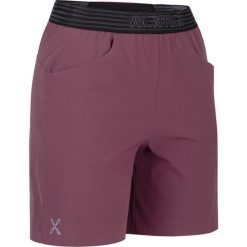 Szorty damskie Montura Rise. Czerwone szorty damskie MONTURA, bez wzorów, sportowe. W wyprzedaży za 285.00 zł.