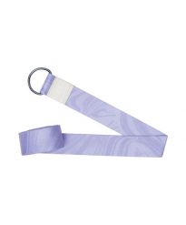 Pasek do jogi Yoga Design Lab 240cm. Fioletowe paski męskie YOGA DESIGN LAB, bez wzorów, z bawełny. Za 99.00 zł.