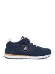 Beverly Hills Polo Club Sneakersy EO-CP23-6383 Granatowy. Niebieskie buty sportowe chłopięce Beverly Hills Polo Club, z materiału, bez zapięcia. Za 179.99 zł.