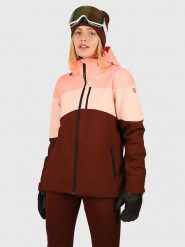Brunotti Kurtka narciarska "Fastonia" w kolorze jasnoróżowo-czerwonym rozmiar: XL. Czerwone kurtki narciarskie i snowboardowe damskie BRUNOTTI, xl, bez wzorów, bez kaptura, narciarskie. Za 355.78 zł.