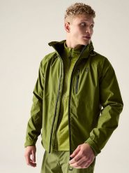 Dare 2b Kurtka funkcyjna "Switch Out III" w kolorze oliwkowym rozmiar: 3XL. Brązowe kurtki outdoor męskie Dare 2b, m, bez wzorów, bez kaptura. Za 219.08 zł.