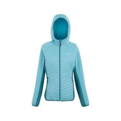 Damska kurtka hybrydowa Regatta Andreson. Niebieskie kurtki damskie Regatta, bez wzorów, z puchu, bez kaptura. Za 261.70 zł.