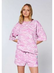 Chiemsee Koszulka w kolorze jasnoróżowym rozmiar: XS. Różowe t-shirty damskie Chiemsee, xs, bez wzorów, z bawełny, bez kołnierzyka. Za 81.95 zł.