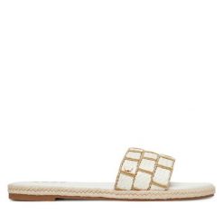 Espadryle Roxy. Białe espadryle damskie Roxy, bez wzorów, bez obcasa. Za 95.99 zł.