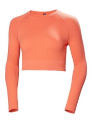 Helly Hansen Koszulka sportowa "Allure Seamless" w kolorze pomarańczowym rozmiar: L. Pomarańczowe bluzki sportowe damskie Helly Hansen, l, bez wzorów, z materiału, bez ramiączek. Za 70.24 zł.