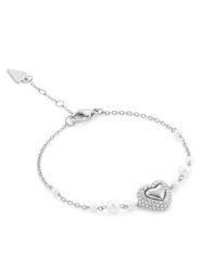 Guess Kolczyki JUBB06 009JW Srebrny. Szare kolczyki damskie Guess, metalowe. Za 231.99 zł.