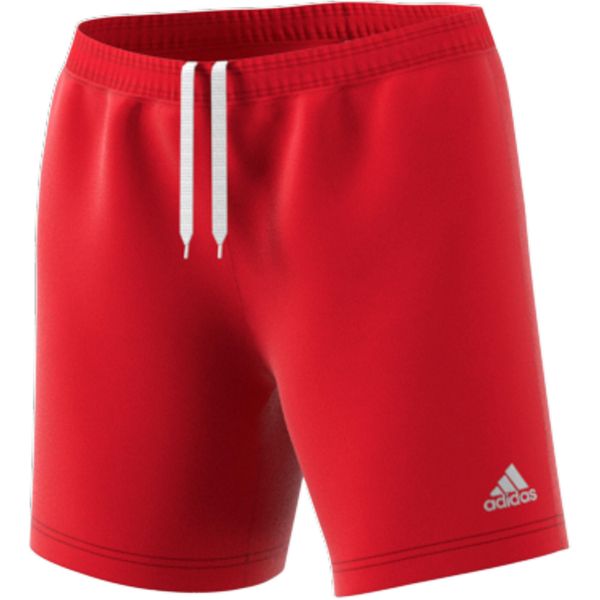 Spodenki damskie adidas Entrada 22. Białe szorty damskie Adidas, bez wzorów, sportowe. Za 59.00 zł.