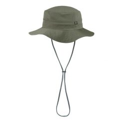 Kapelusz BUFF EXPLORE BOONEY HAT SOLID. Zielone kapelusze damskie Buff, bez wzorów. Za 219.90 zł.