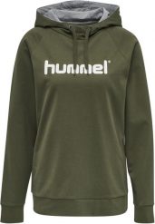 Damska bluza z kapturem Hummel Hmlgo Logo. Szare bluzy z kapturem damskie HUMMEL, s, z bawełny. Za 182.05 zł.