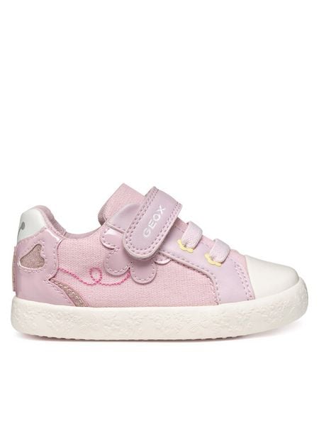 Geox Sneakersy B Gisli B551MB 00954 C8010 S Różowy. Czerwone buty sportowe dziewczęce Geox, bez wzorów, z materiału, bez zapięcia. Za 149.99 zł.