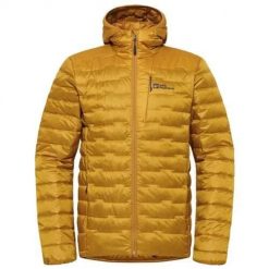 Kurtka uniwersalna męska Jack Wolfskin Passamani. Żółte kurtki męskie Jack Wolfskin, m, bez wzorów, z syntetyku, klasyczne, z kapturem. Za 1,068.25 zł.