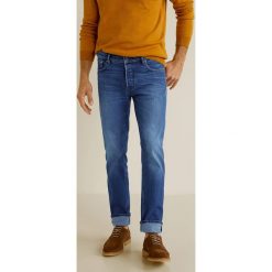 Mango Man - Jeansy Tim4. Niebieskie jeansy męskie Mango Man. W wyprzedaży za 69.90 zł.