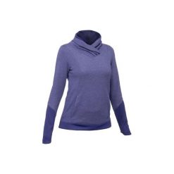 Sweter turystyczny | NH500 damski. Fioletowe swetry klasyczne damskie QUECHUA, l, z bawełny, bez kołnierzyka. W wyprzedaży za 59.99 zł.
