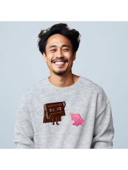 WOOOP Bluza "I am your father" w kolorze szarym rozmiar: L. Szare bluzy bez kaptura męskie Wooop, l, z bawełny. Za 100.99 zł.