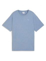 Puma Koszulka w kolorze błękitnym rozmiar: XL. Niebieskie bluzki damskie Puma, xl, bez wzorów, bez kołnierzyka. Za 82.83 zł.