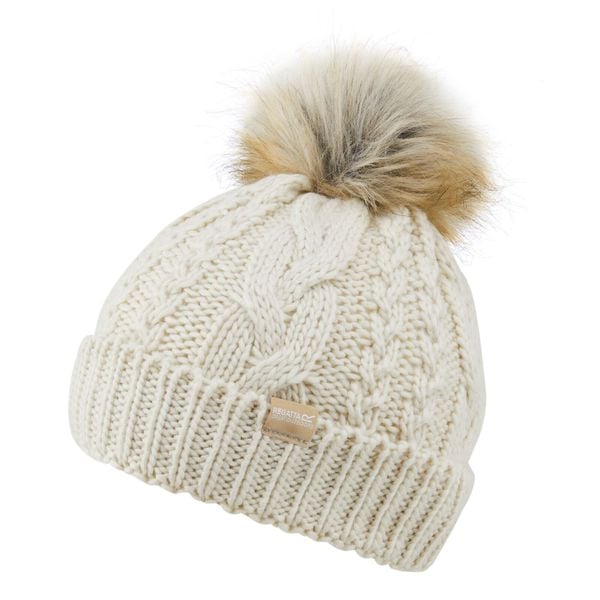 Damska Czapka Lovella VI Beanie. Brązowe czapki zimowe damskie Regatta. Za 70.99 zł.