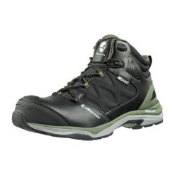 Buty Bata Industrials Ultratrail Olive Xtx Mid M MLI-S34B1 czarne. Czarne buty trekkingowe męskie z gumy, bez zapięcia, thinsulate. Za 803.38 zł.