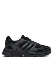 Adidas Sneakersy Spiritain Shoes Junior LA5224 Czarny. Czarne buty sportowe dziewczęce Adidas, bez wzorów, z materiału, bez zapięcia. Za 246.99 zł.