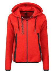 Canadian Peak Bluza "Getinceleak" w kolorze czerwonym rozmiar: S. Czerwone bluzy z kapturem damskie Canadian Peak, s, z bawełny. Za 122.96 zł.