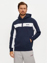 Ellesse Bluza Vierian SHX20953 Granatowy Regular Fit. Niebieskie bluzy bez kaptura męskie Ellesse, l, z bawełny. Za 199.99 zł.