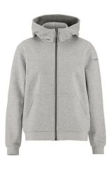 Craft Community 2.0 FZ Hoodie W – Damska bluza z kapturem na zamek,. Szare bluzy z kapturem damskie Craft, m, z bawełny. Za 308.45 zł.