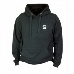 Bluza męska Siver. Czarne bluzy z kapturem męskie SIVER, m, z bawełny. Za 148.27 zł.