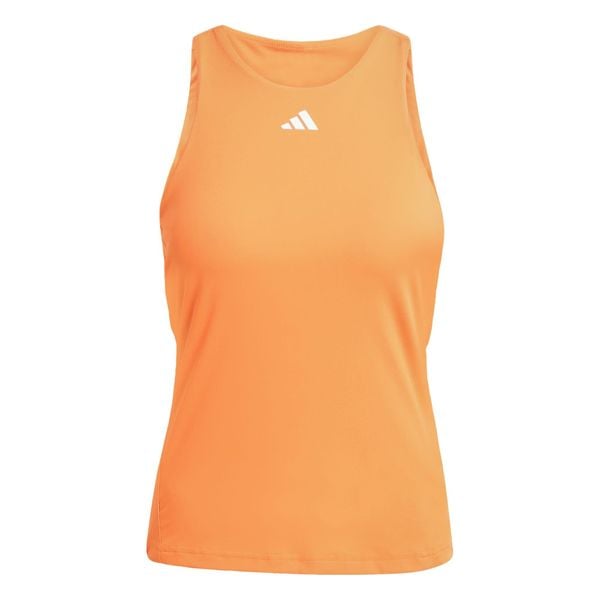 Koszulka Tennis Climacool Y-Tank. Brązowe bluzki damskie Adidas, bez wzorów, bez kołnierzyka. Za 239.00 zł.