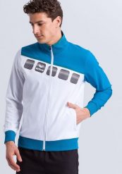 Kurtka prezentacyjna Erima 5-C. Czerwone kurtki męskie Erima, m, bez wzorów, z materiału, eleganckie, bez kaptura. Za 187.75 zł.