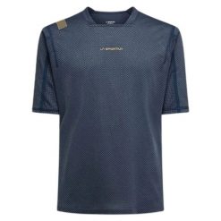 Koszulka La Sportiva Bite. Niebieskie t-shirty sportowe męskie La Sportiva, l, z materiału, bez ramiączek, do biegania. Za 331.00 zł.