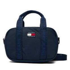 Torebka Tommy Jeans. Niebieskie torebki klasyczne damskie Tommy Jeans, bez wzorów, z jeansu, bez dodatków. Za 299.99 zł.