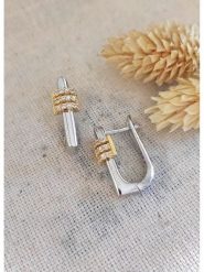 Miu Silver Srebrne kolczyki z cyrkoniami rozmiar: onesize. Szare kolczyki damskie Miu Silver, z cyrkonią, srebrne. Za 82.99 zł.