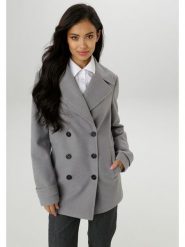 Aniston Kurtka przejściowa w kolorze szarym rozmiar: 36. Szare kurtki damskie Aniston, bez wzorów, bez kaptura. Za 152.99 zł.