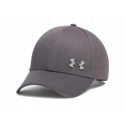 Czapka Under Armour Sportstyle Metal Adjustable. Szare czapki męskie Under Armour, bez wzorów. Za 69.99 zł.