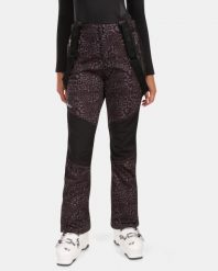 Damskie spodnie narciarskie softshell Kilpi TORIEN-W. Czarne spodnie materiałowe damskie Kilpi, bez wzorów, ze lnu, eleganckie. Za 419.99 zł.
