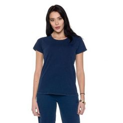 Koszulka z bawełna na co dzień na siłownię. Czarne t-shirty damskie LEONE 1947 APPAREL, bez wzorów, z bawełny, bez kołnierzyka. W wyprzedaży za 96.83 zł.