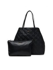 Guess Torebka Adelasia HWQL96 58240 Czarny. Czarne torebki klasyczne damskie Guess, z aplikacjami, ze skóry, bez dodatków. Za 549.99 zł.