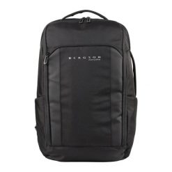 Plecak biznesowy executive Office Pack. Czarne plecaki damskie Bergson, bez wzorów, z materiału, biznesowe. Za 239.00 zł.